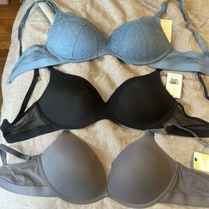 Lively 38D Bras - Set of 3